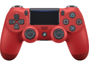 SONY PlayStation 4 Wireless Dualshock 4 v2 Controller, Magma Red