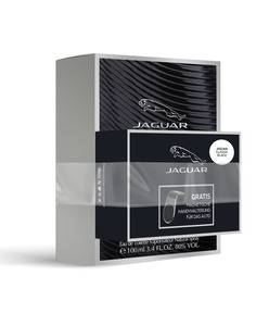 Jaguar Classic Black, EdT 100 ml mit gratis magnetischer Handyhalterung