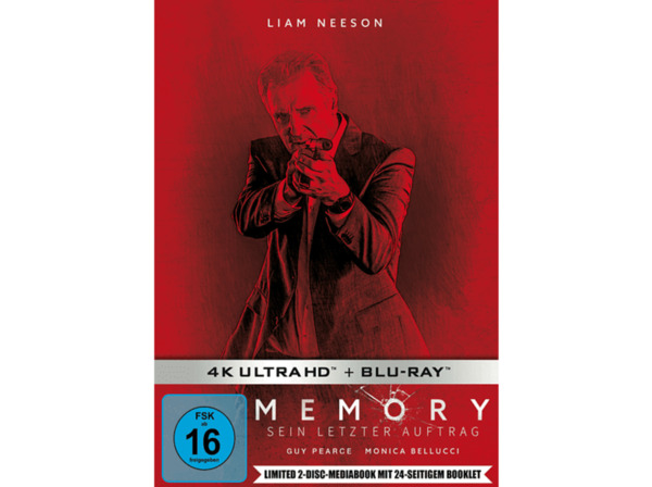 Bild 1 von Memory - Sein letzter Auftrag, limitiertes exklusives Mediabook 4K Ultra HD Blu-ray +