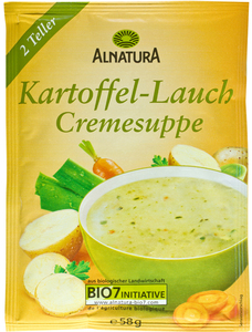 Alnatura Bio Kartoffel-Lauch Cremesuppe 58G