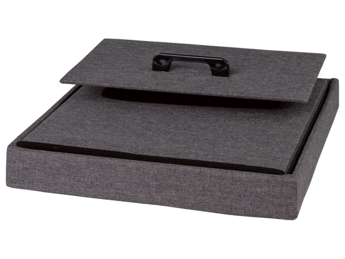 Bild 3 von LIVARNO home Sitzhocker, mit Innenfach und Schublade, faltbar