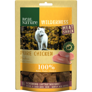 REAL NATURE WILDERNESS Meat Snacks 150g Pure Chicken (Huhn)