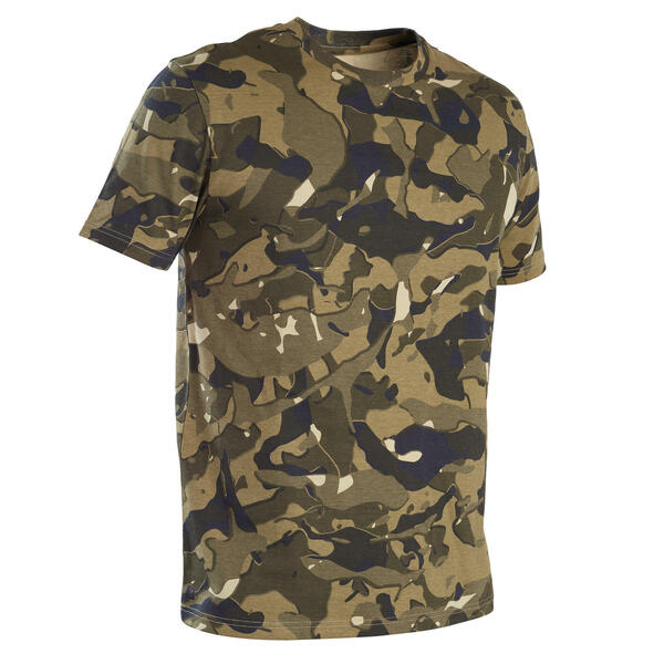 Bild 1 von Jagd-T-Shirt 100 V1 Camouflage WL V1 grün