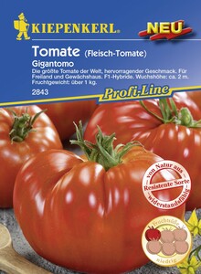 Kiepenkerl Fleisch-Tomate Gigantomo, F1
, 
Inhalt reicht für 8 Korn