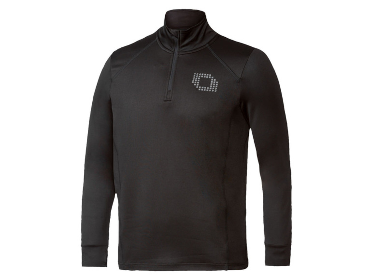 Bild 2 von crivit Herren Thermo-Funktionsshirt, mit Stehkragen