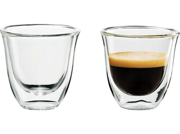 Bild 1 von DELONGHI Thermoglas 2erSet DLSC310 Espressogläser Transparent