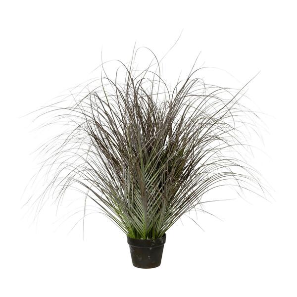 Bild 1 von Kunstpflanze Gras geeist ca. 95cm