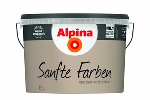 Alpina Sanfte Farben 10 l, sandstein