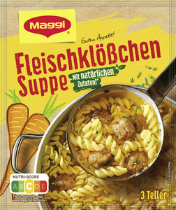 Maggi Guten Appetit Fleischklößchen Suppe für 750ml