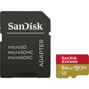 Micro-SDXC Speicherkarte SanDisk Extreme 64GB
