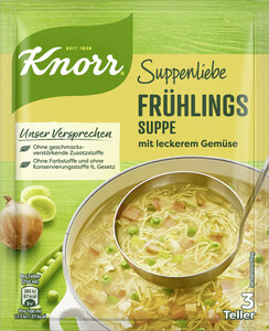 Knorr Suppenliebe Frühling für 0,75l 62g
