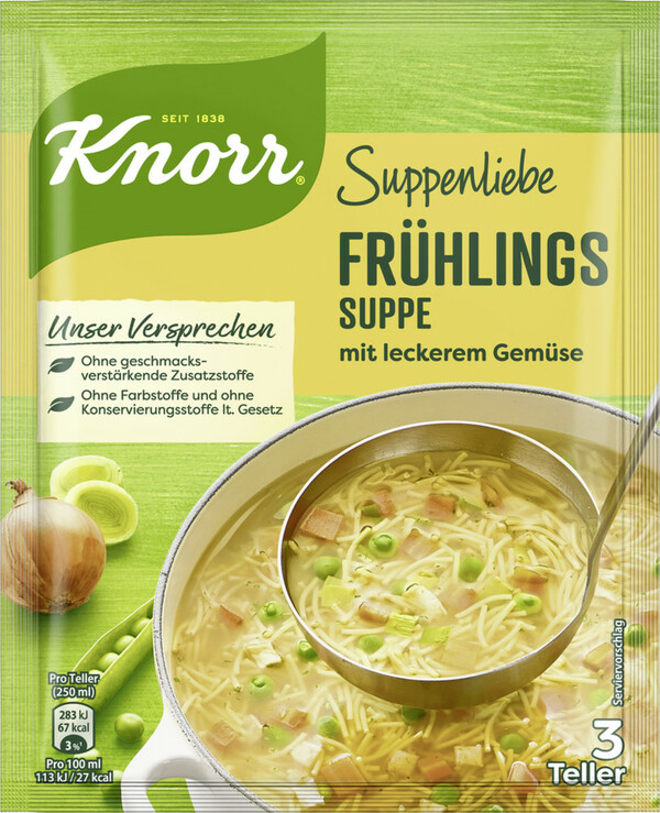 Bild 1 von Knorr Suppenliebe Frühling für 0,75l 62g