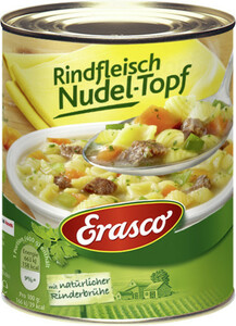 Erasco Rindfleisch Nudel-Topf 800G