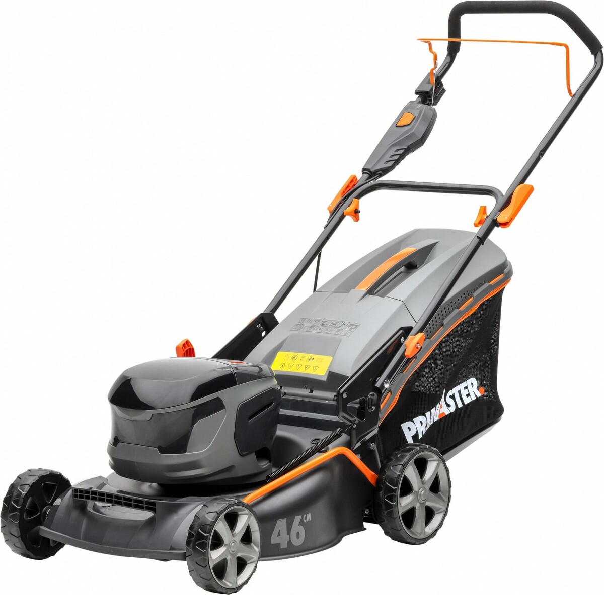 Bild 1 von Primaster Akku-Rasenmäher PMARM 4046 40 Volt, inkl. 1x Akku (4 Ah) u. Ladegerät (2,1 A)