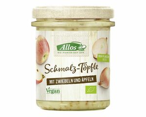 Allos Schmalz-Töpfle mit Zwiebeln und Äpfeln 150 g