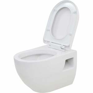 Vidaxl - Wand-WC Keramik Weiß