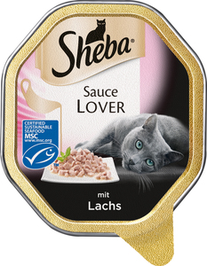 Sheba Sauce Lover mit Lachs 85G