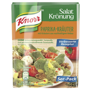 Knorr Salatkrönung Paprika-Kräuter 5x 9 g