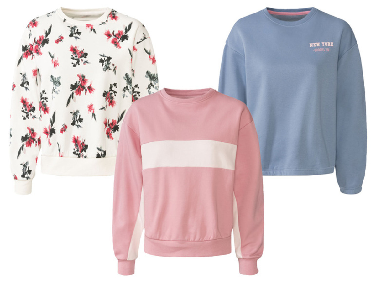 Bild 1 von esmara Damen Sweatpullover mit überschnittenen Schultern