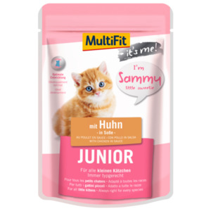 MultiFit It's Me Sammy Junior mit Huhn 24x85g