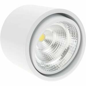 Flächenstrahler LED COB Lampe 12W 220VAC 3000K weiss 90mm - Bematik