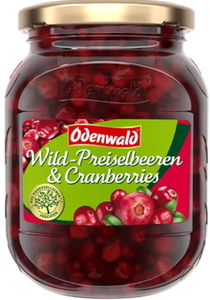 Odenwald Wild-Preiselbeeren und Cranberries 400G