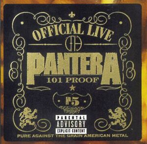 Pantera Official live 101 proof CD multicolor