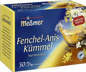 Meßmer Fenchel-Anis-Kümmel-Tee 50ST 100G