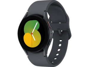 SAMSUNG Galaxy Watch5 BT 40 mm Smartwatch Aluminium Fluorkautschuk, M/L, Graphite