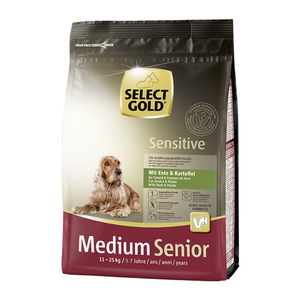 SELECT GOLD Sensitive Senior Medium Ente & Kartoffel