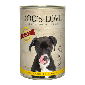 Dogs Love Dog´s Love Adult Fleisch Pur B.A.R.F. 6x400g Huhn