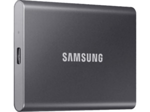 SAMSUNG Portable SSD T7 USB 3.2 1 TB Festplatte in Titan grey