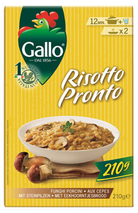 Gallo Risotto Pronto mit Steinpilzen 210 g