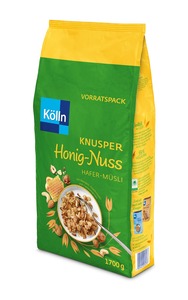 Kölln Müsli Knusper Honig-Nuss - 1|7 kg Beutel