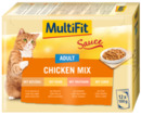 Bild 1 von MultiFit Adult Sauce Chicken Mix Multipack 12x100g