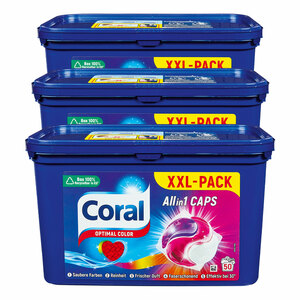 Coral XXL Optimal Color Caps 50 WL, 3er Pack