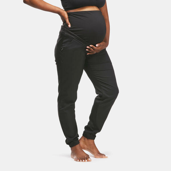 Bild 1 von Umstandshose Wandern Schwangerschaftshose Damen schwarz
