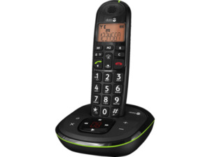DORO PhoneEasy® 105wr Schnurloses Telefon in Schwarz (Mobilteile: 1)