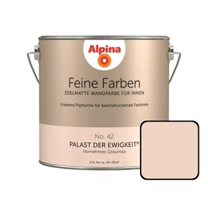 Alpina Feine Farben No. 42 Palast der Ewigkeit 2,5L vornehmes graurosa, edelmatt