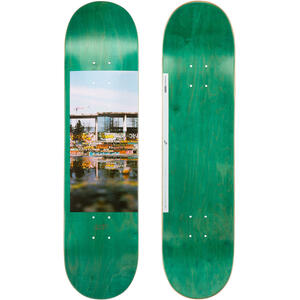 Skateboard Deck Ahornholz DK120 Greetings Grösse 7,75" grün