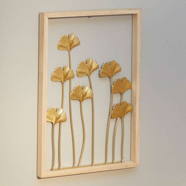 Bild 1 von Ginkgo-Wandbild, ca. 24x34x2cm