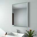 Bild 1 von Badspiegel mit Beleuchtung, Beschlagfrei Lichtspiegel Wandspiegel 80x60 cm mit Touch, Kaltweiß (Modell N) - Emke