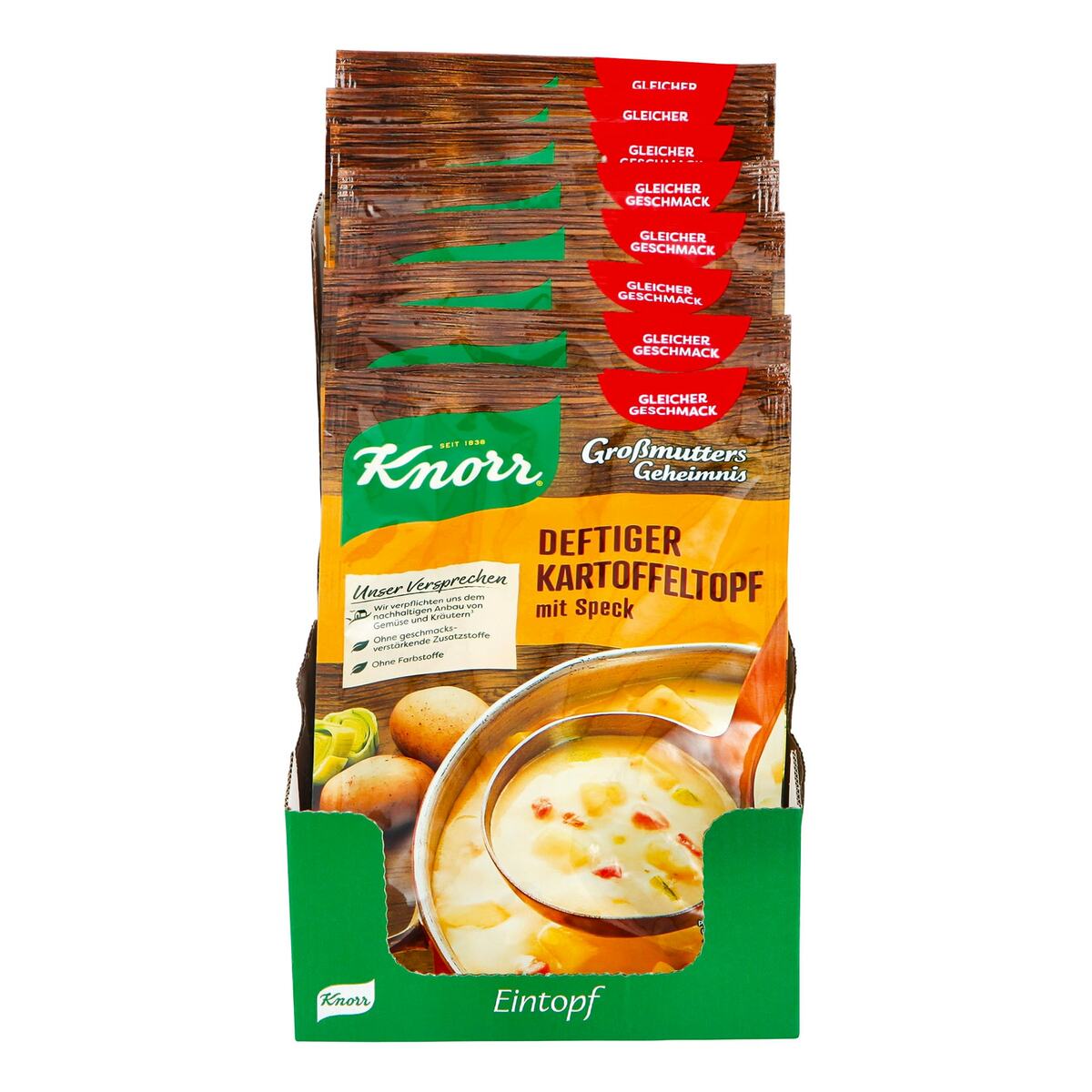Bild 1 von Knorr Großmutters Geheimnis Deftiger Kartoffeltopf ergibt 0,6 Liter, 9er Pack