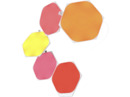 Bild 1 von NANOLEAF Shapes Hexagons Starter Kit 5 PK Vernetzte Innenbeleuchtung Über 16 Millionen Farben und Weißlicht