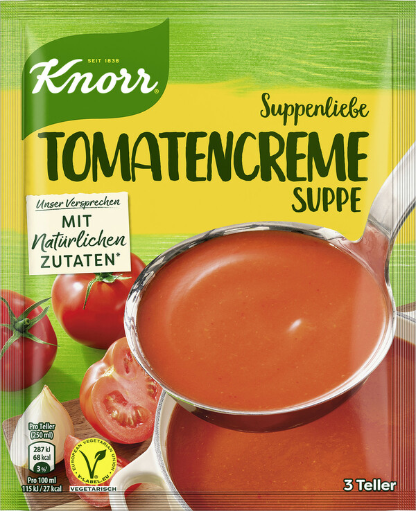 Bild 1 von Knorr Suppenliebe Tomatencremesuppe  62 g
