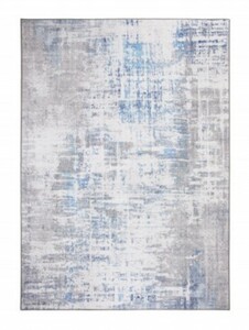 Teppich Punto creme-blau, 120 x 170 cm