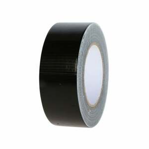 Gewebeband 48 mm x 50 m schwarz, robustes Reparaturband - Colorus
