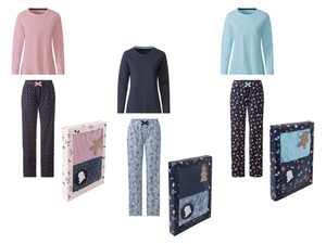 Happy Shorts Damen Pyjama mit winterlichem Design