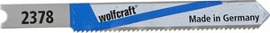 Wolfcraft Stichsägeblätter 2378000
, 
Länge: 75 mm, U-Schaft, 2 Stück