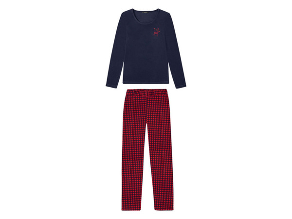 Bild 2 von ESMARA® Damen Pyjama, in weicher Fleece-Qualität